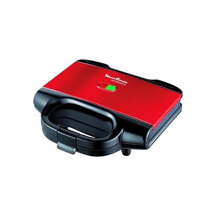 Moulinex SM180811 Sandwichera 650W Accessimo Rojo