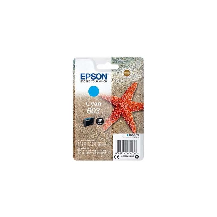 TINTA EPSON C13T03U24010 CYAN T03U2 Nº603