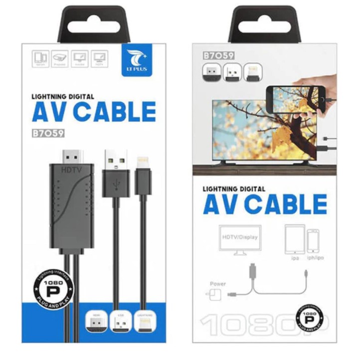 ISER Cable HDMI a Lightning FULL HD (B7059)