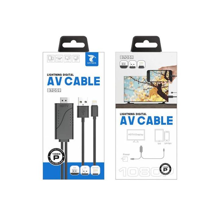 ISER Cable HDMI a Lightning FULL HD (B7059)