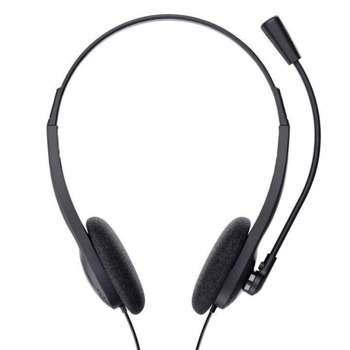 AURICULARES + MICROFONO TRUST CHAT HEADSET JACK