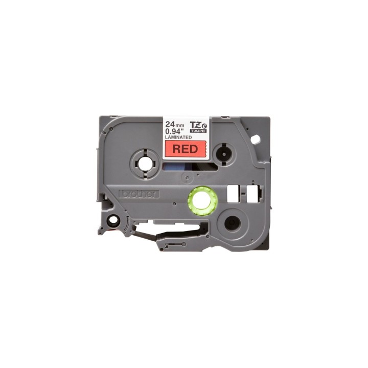CINTA LAMINADA BROTHER TZe451 24MM 8MT NEGRO ROJO TZe451