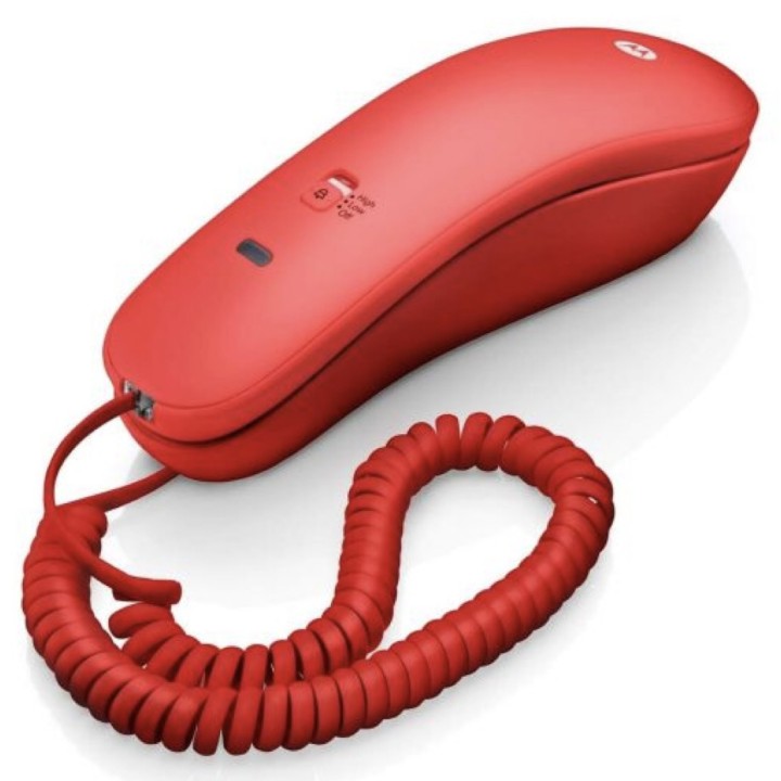 Motorola CT50 Teléfono Fijo Góndola Rojo