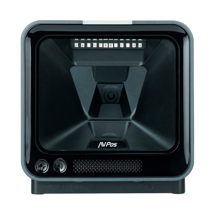 LECTOR AVPOS CODIGOS 1D +2D + QR BP760 OMNIDIRECCIONAL SOBREMESA USB