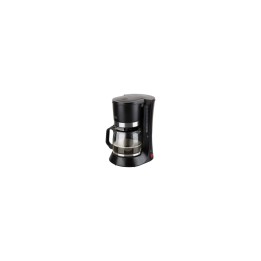 CAFETERA DE GOTEO JATA 680W HASTA 12 TAZAS FILTRO PERMANENTE JARRA DE CRISTAL PLACA CALORÍFICA ANTIADHERENTE NEGRO CA290