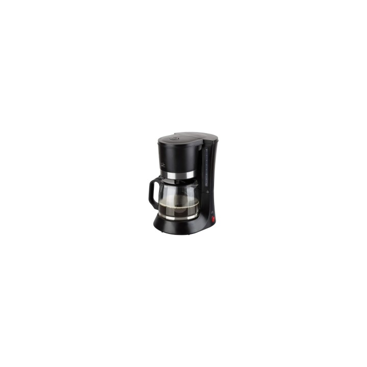 CAFETERA DE GOTEO JATA 680W HASTA 12 TAZAS FILTRO PERMANENTE JARRA DE CRISTAL PLACA CALORÍFICA ANTIADHERENTE NEGRO CA290