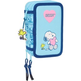 Plumier Snoopy Peanuts 37pzs triple