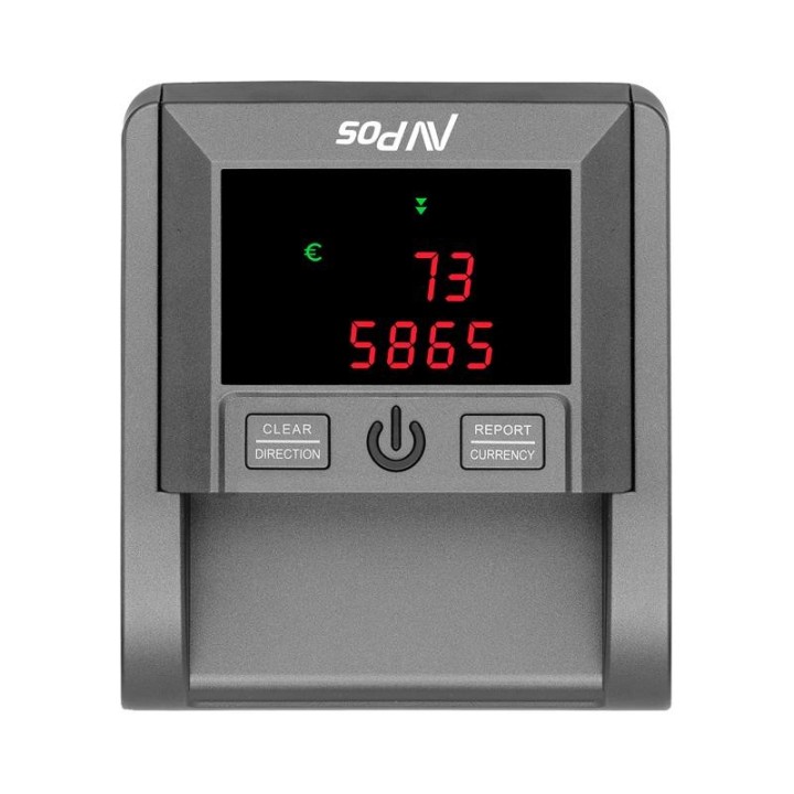 DETECTOR/CONTADOR DE BILLETES AVPOS DT25G EUR/USD 3YR GARANTIA