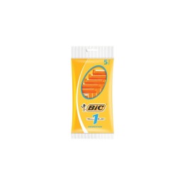 BIC SENSITIVE CUCHILLAS AFEITAR BOLSA 5 CUCHILLAS 1 HOJA 838521