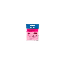 50 NOTAS ADHESIVAS REMOVIBLES MILÍN TRANSLÍšCIDAS ROSA FLUO 411260850