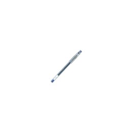 BOLIGRAFO PILOT TINTA GEL PARA ESCRITURA FINA Y PRECISA CON CUERPO EN PLASTICO TRANSPARENTE AZUL BL-GC4 AZUL