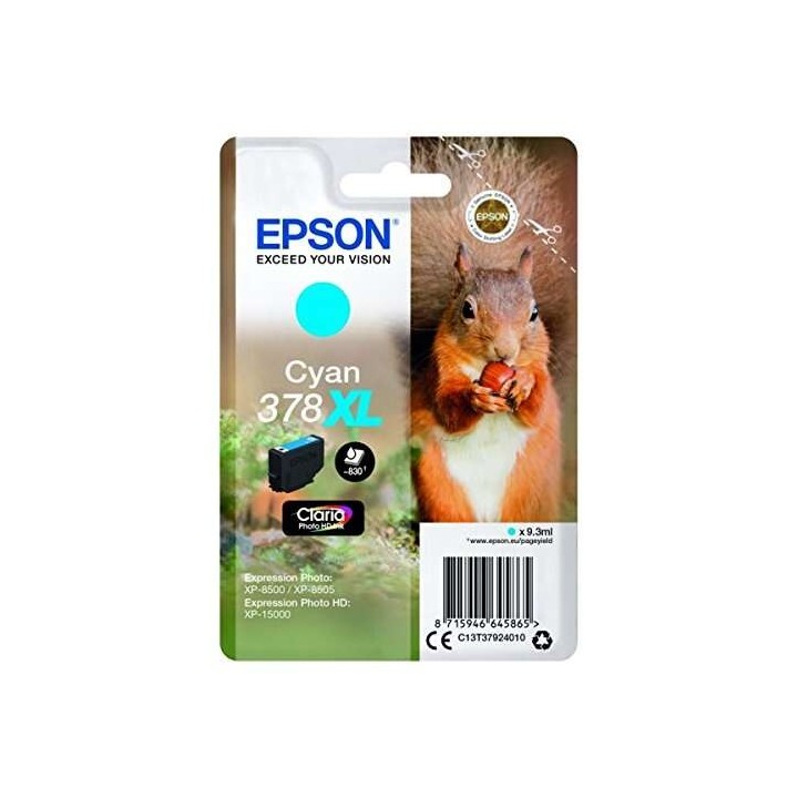 TINTA EPSON C13T37924010 CYAN 378XL T3792