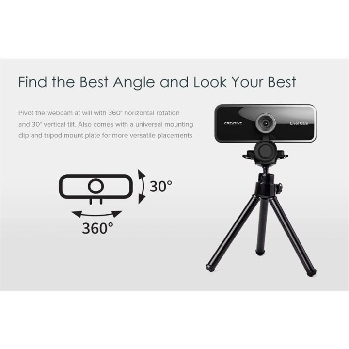 WEBCAM CREATIVE LIVE CAM SYNC FULL HD 1080P