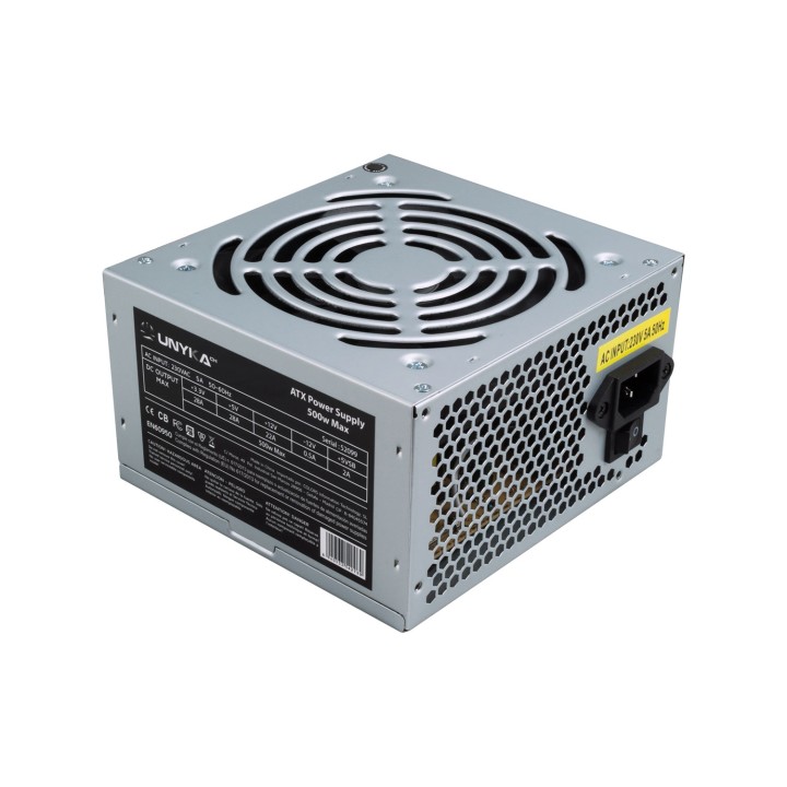 FUENTE ALIMENTACION ATX 500W SILENCIOSA UNYKACH 52099