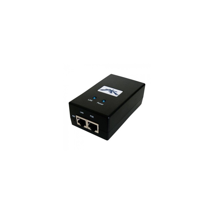 ADAPTADOR UBIQUITI POE-24 NEGRO POE-24-24W-G