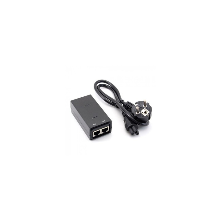 ADAPTADOR UBIQUITI POE-24 NEGRO POE-24-24W-G