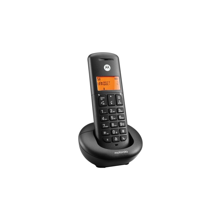 TELEFONO MOTOROLA E201 DECT NEGRO F52000K50O1AES03