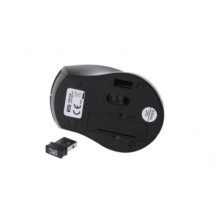 RATON INALAMBRICO TNB MINY 2,4 GHz NEGRO MM240B