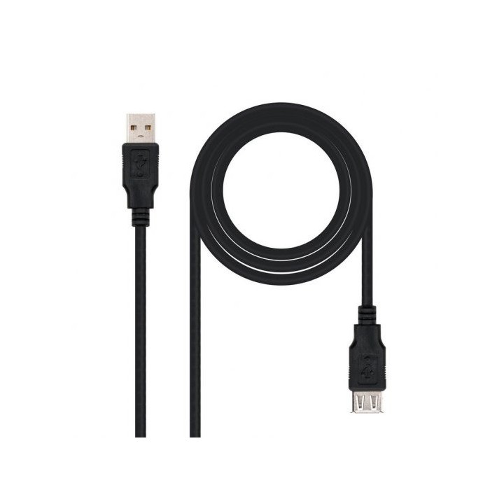 CABLE USB ALARGADOR AM/AH 1.8M NANOCABLE
