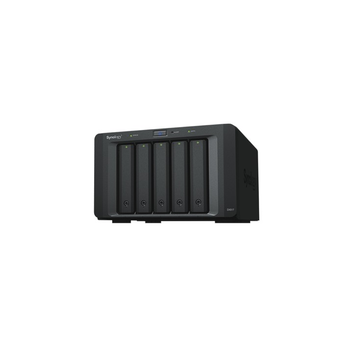 NAS SYNOLOGY DX517 EXPANSION UNIT 5BAY DISK STATION NEGRO DX517