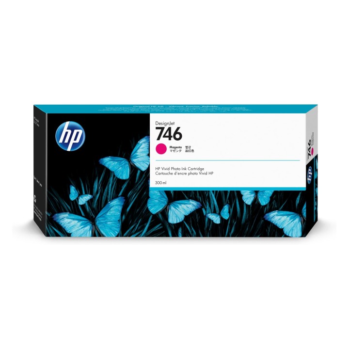 CARTUCHO TINTA HP 746 300ML MAGENTA P2V78A