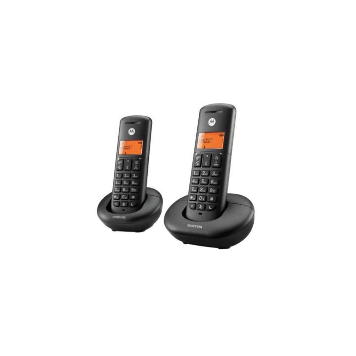 TELEFONO MOTOROLA E202 DECT NEGRO F52000K50O2AES03