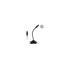 SPIRIT OF GAMER EKO300 MICRÍ“FONO + FILTRO REDUCTOR RUIDO LED RGB 15 MODOS BASE ANTIDESLIZANTE NEGRO MIC-EKO300
