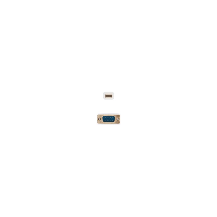 CABLE NANOCABLE MINI DISPLAYPORT MACHO A VGA MACHO 3M BLANCO 10.15.4103