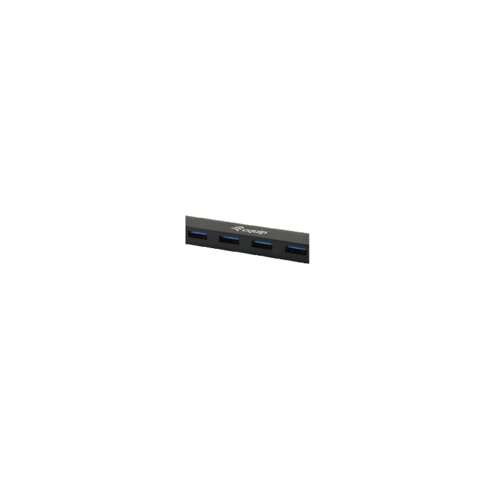 HUB USB 3.0 EQUIP LIFE USB-C A 4 PUERTOS TIPO A NEGRO 128954