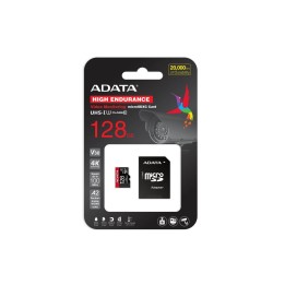 MICROSD ADATA 128GB CL10 UHS-I U3 V30S 100/80MBPS + ADAPTADOR SD