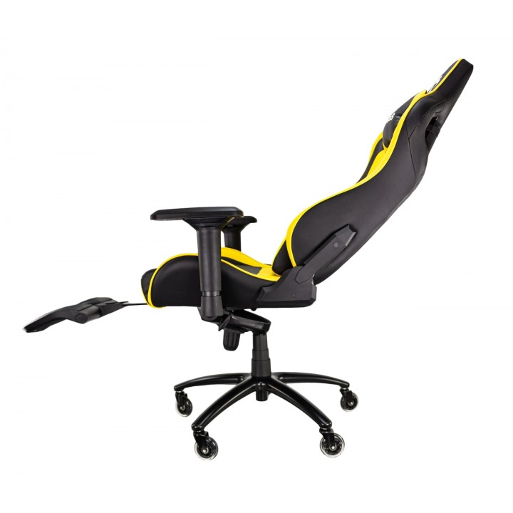Talius silla Caiman gaming black/yellow