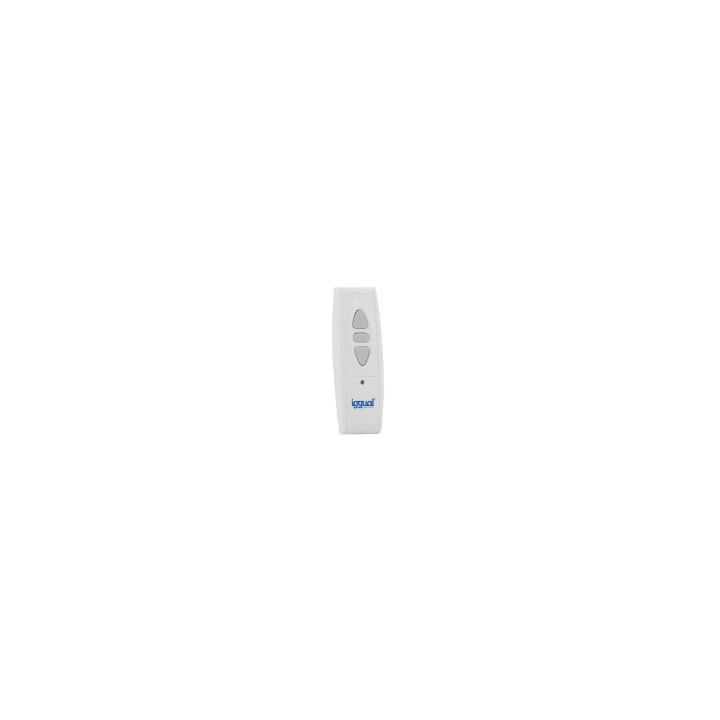 IGGUAL IGG811055 CONTROL REMOTO con SOPORTE PANTALLA PROYECCION ELECTRICA BLANCO