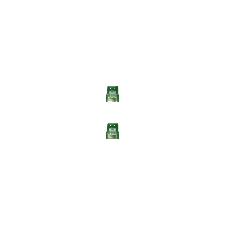 LATIGUILLO RJ45 UTP LSZH CAT.6A AWG24 NANOCABLE VERDE 10.20.1800-GR