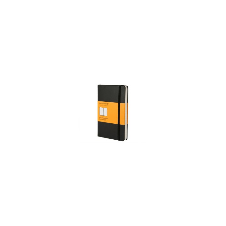 CUADERNO MOLESKINE GRANDE DE RAYAS TAPA DURA NEGRO QP060