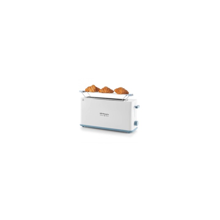 TOSTADOR DE PAN ORBEGOZO TO 4014 850W 1 RANURA LARGA 7 NIVELES TOSTADO FUNCION DESCONGELACION 17503