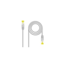 LATIGUILLO NANOCABLE CAT 6A LSZH SFTP 1METRO BLANCO 10.20.1901-W