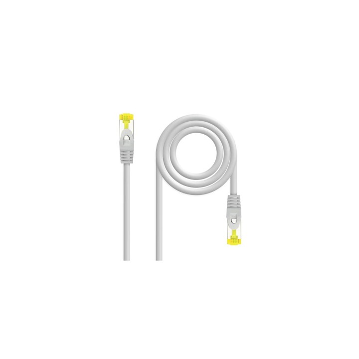 LATIGUILLO NANOCABLE CAT 6A LSZH SFTP 1METRO BLANCO 10.20.1901-W