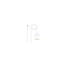 CABLE NANOCABLE MINI DISPLAYPORT MACHO A DVI MACHO 5M BLANCO 10.15.4205