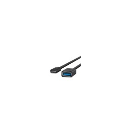 ADAPTADOR BELKIN USB 3.0 USB TIPO-C MACHO A USB TIPO-A HEMBRA NEGRO F2CU036BTBLK