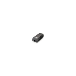 POE INJECTOR ADAPTER GIGABIT LEVEL ONE PASA DATOS Y ALIMENTACION POR EL MISMO CABLE 30W NEGRO POI-3004