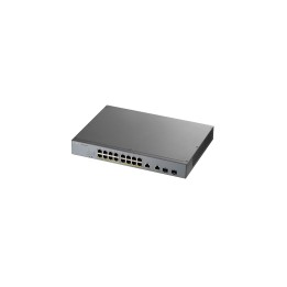 SWITCH ZYXEL GS1350-18HP 16PTOS GIGABIT POE PLATA GS1350-18HP-EU0101F