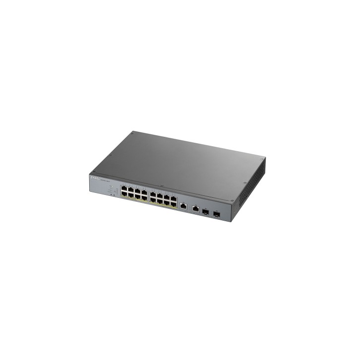 SWITCH ZYXEL GS1350-18HP 16PTOS GIGABIT POE PLATA GS1350-18HP-EU0101F