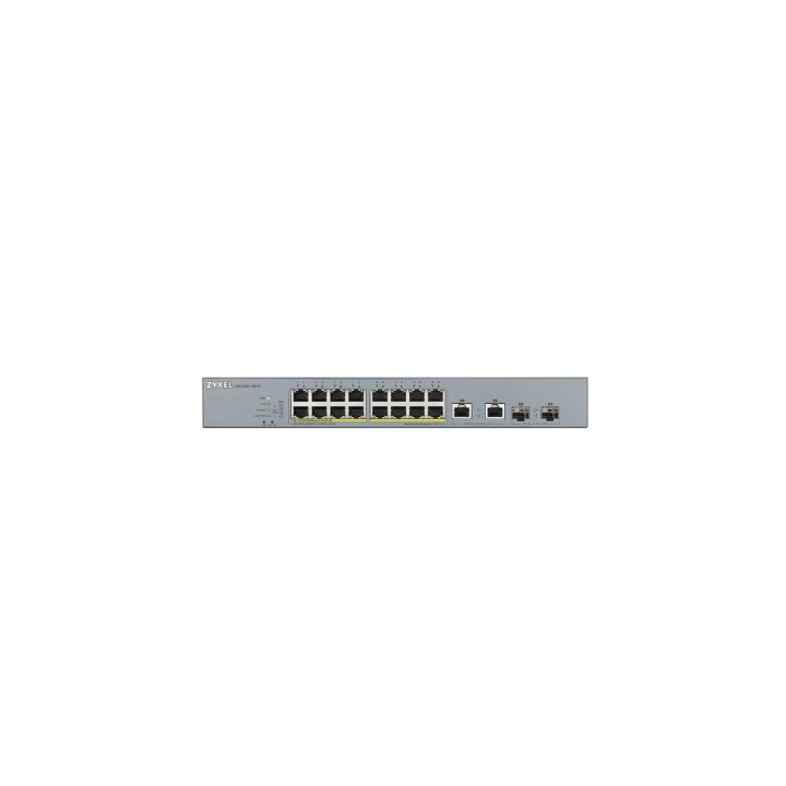 SWITCH ZYXEL GS1350-18HP 16PTOS GIGABIT POE PLATA GS1350-18HP-EU0101F