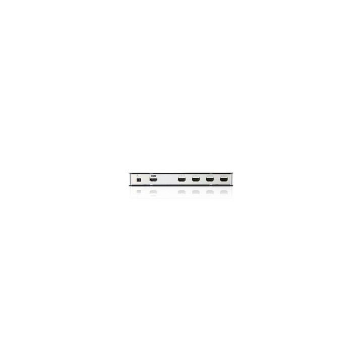 SPLITTER ATEN HDMI 4 PUERTOS TRUE 4K AT 60HZ NEGRO VS184B-AT-G