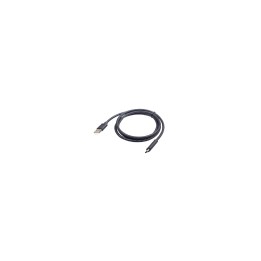 CABLE GEMBIRD CONECTORES USB 2.0 MACHO A USB TIPO-C MACHO 1M NEGRO CCP-USB2-AMCM-1M