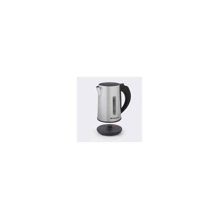 ORBEGOZO KT 6022 HERVIDOR DE AGUA 900 A 1100W 0.8L CUERPO E INTERIOR EN INOX JARRA EXTRAIBLE VISOR AGUA BASE 360Âº 17140 OR