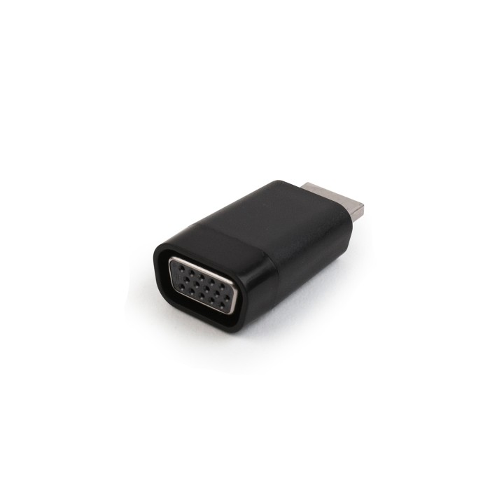ADAPTADOR CONVERSOR GEMBIRD HDMI MACHO A VGA HEMBRA NEGRO A-HDMI-VGA-001
