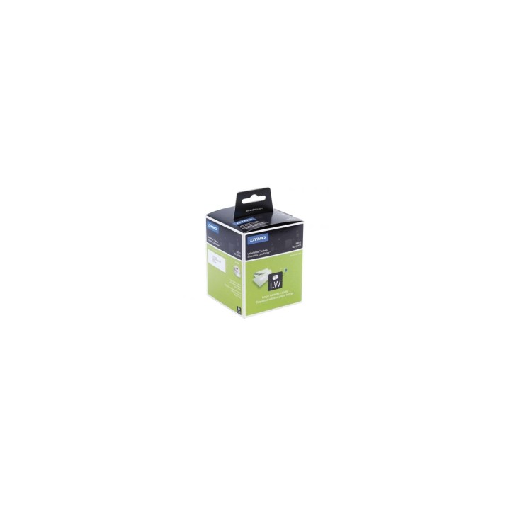 ETIQUETA DYMO LABEL WRITER PAPEL PARA DIRECCIONES 260 X2 ROLLOS BLANCAS DE 89X36MM S0722400