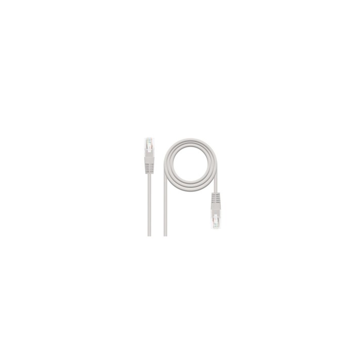 LATIGUILLO DE RED NANOCABLE RJ45 UTP CAT6 30CM GRIS 10.20.0400-L30