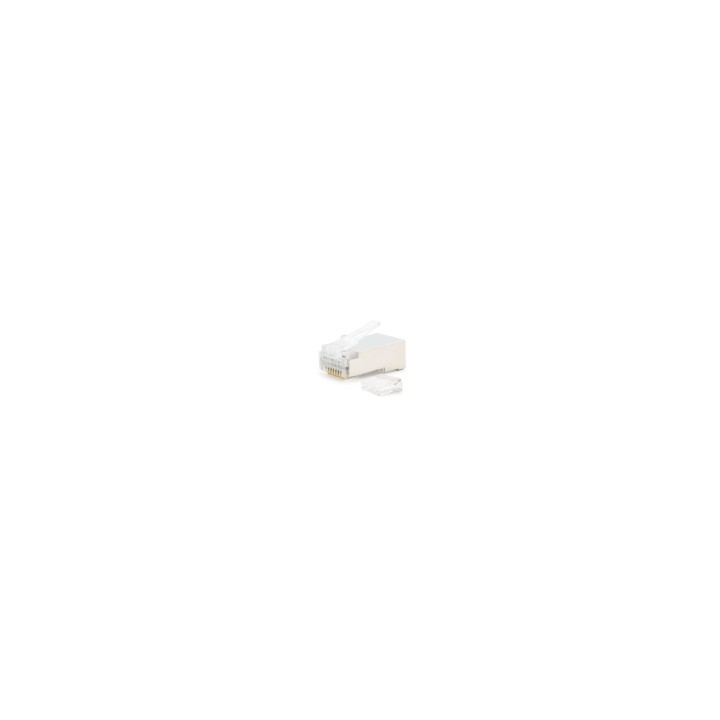 CONECTOR NANOCABLE RJ45 8 HILOS FTP CAT6 BLANCO 10.21.0203